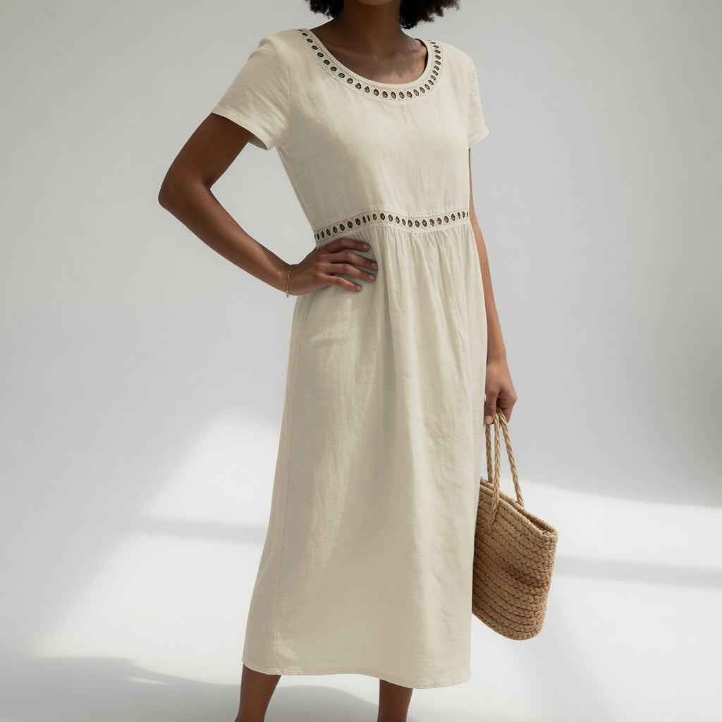 Silvia | Vestido bordado