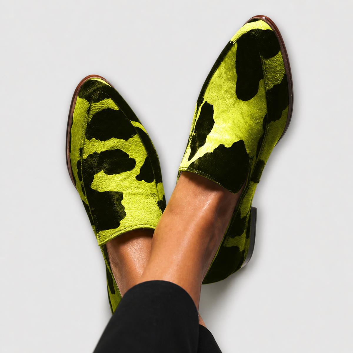 Mocasín Paloma Vaca Print