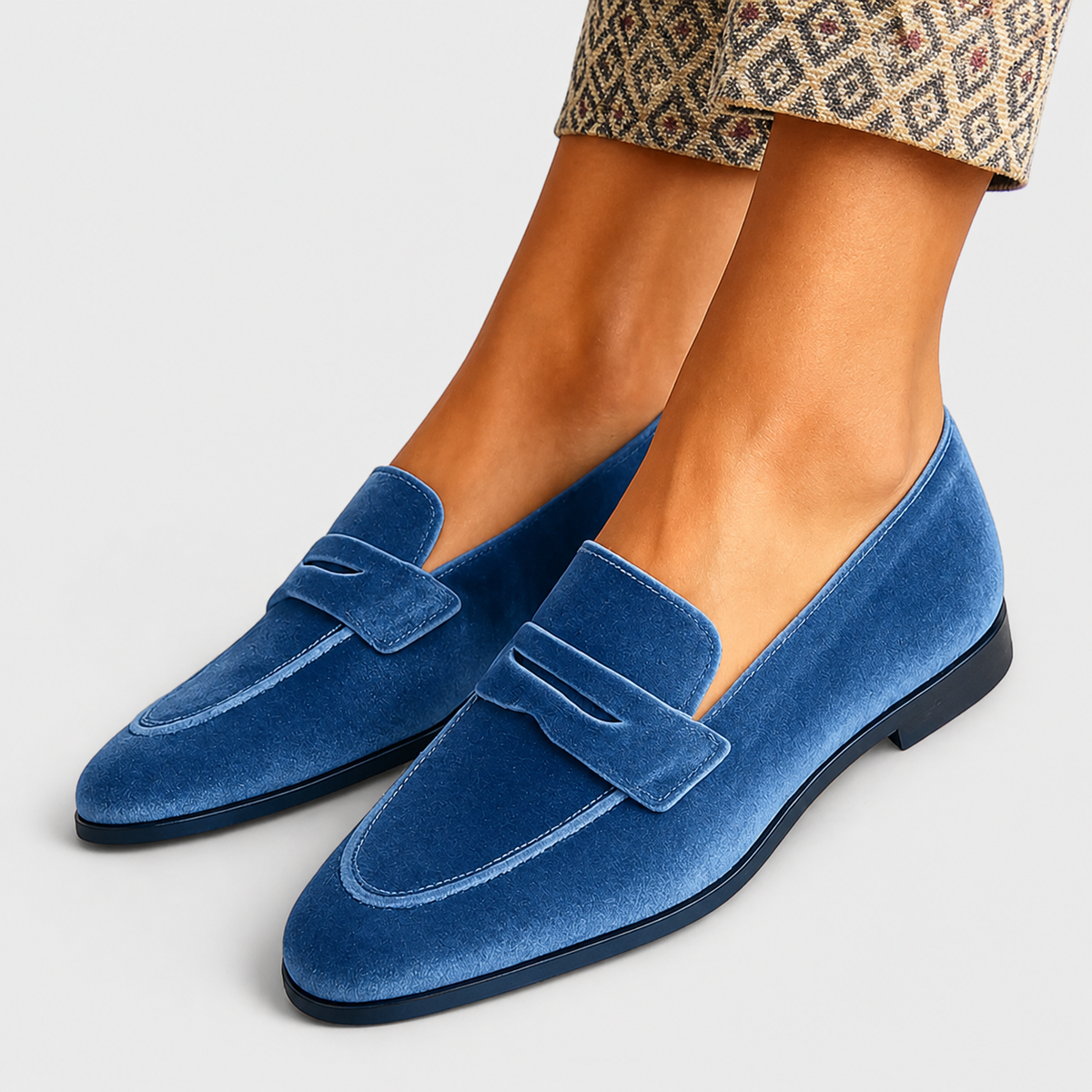 Mocasín Louise de Terciopelo
