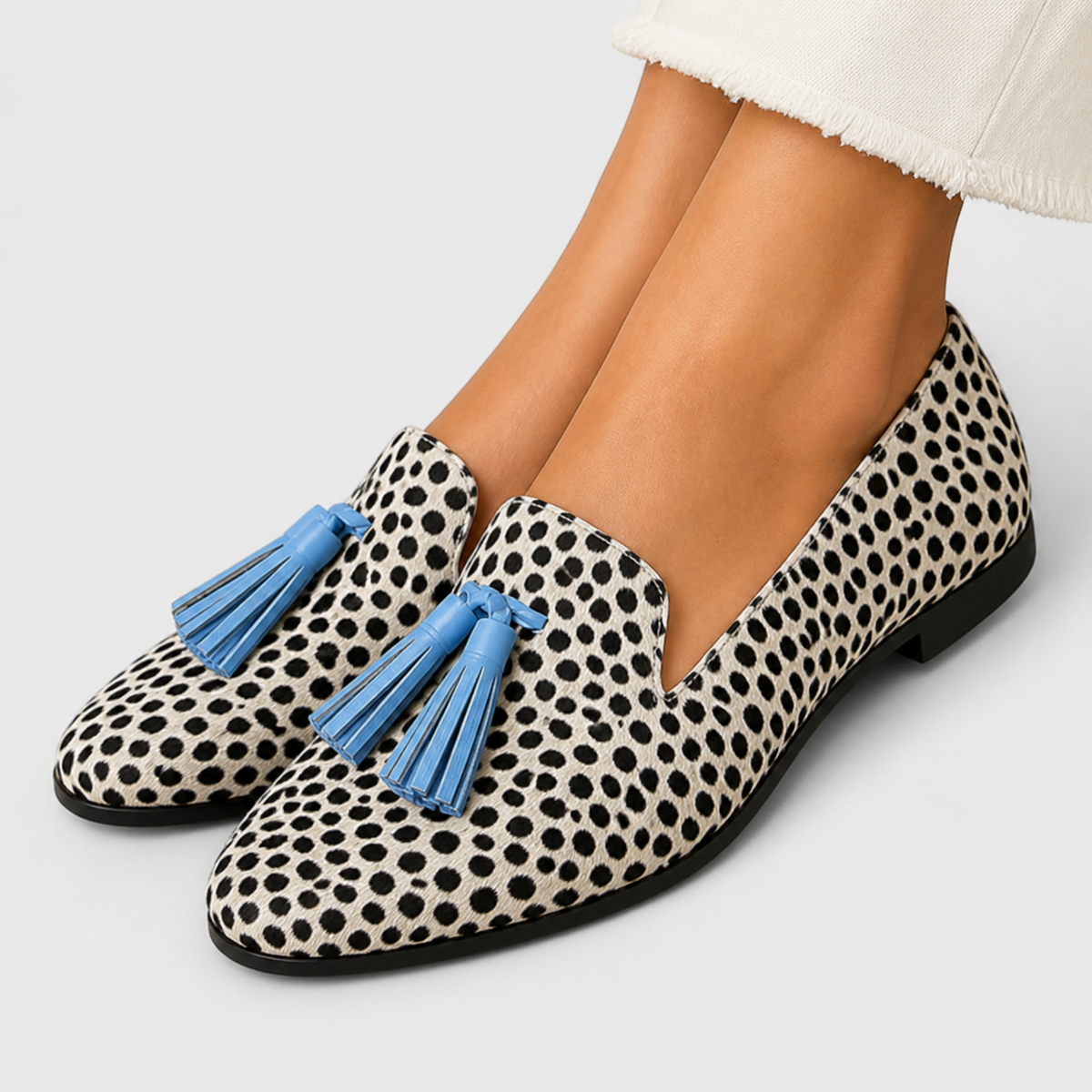 Mocasín Mira con Flecos