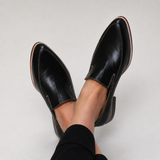 Mocasín Zofia Patchwork Negro