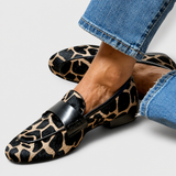 Mocasín Léonie Leopardo