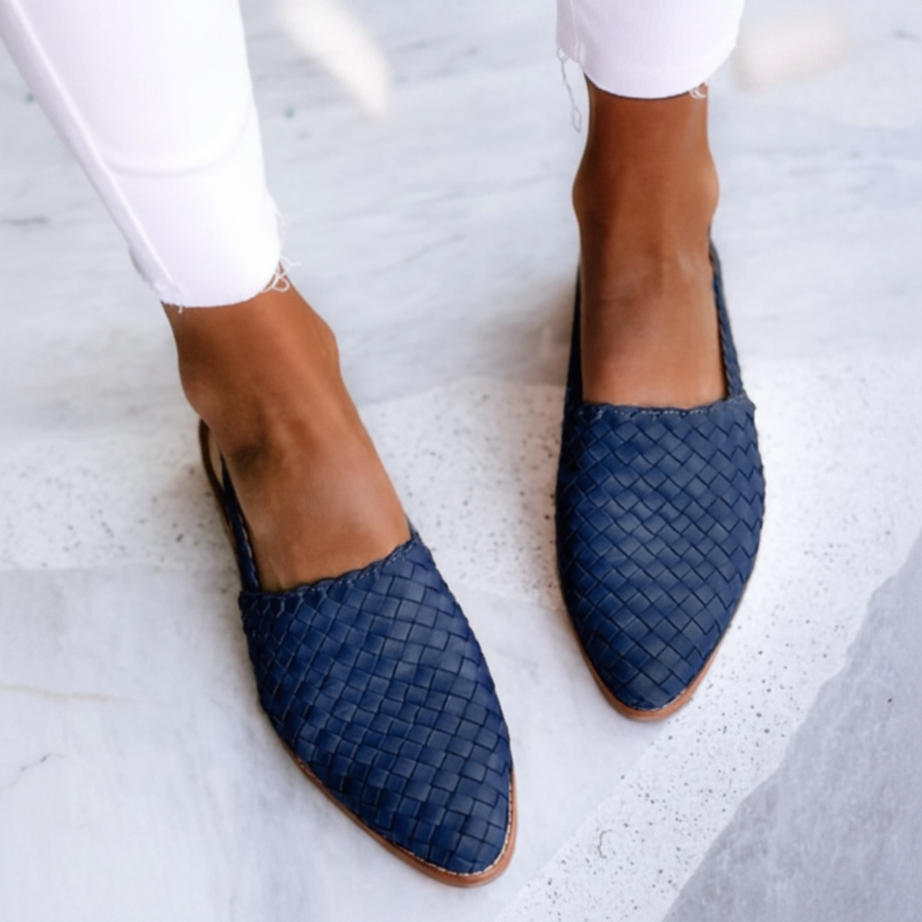Pilar zapatillas slip-on - Azul