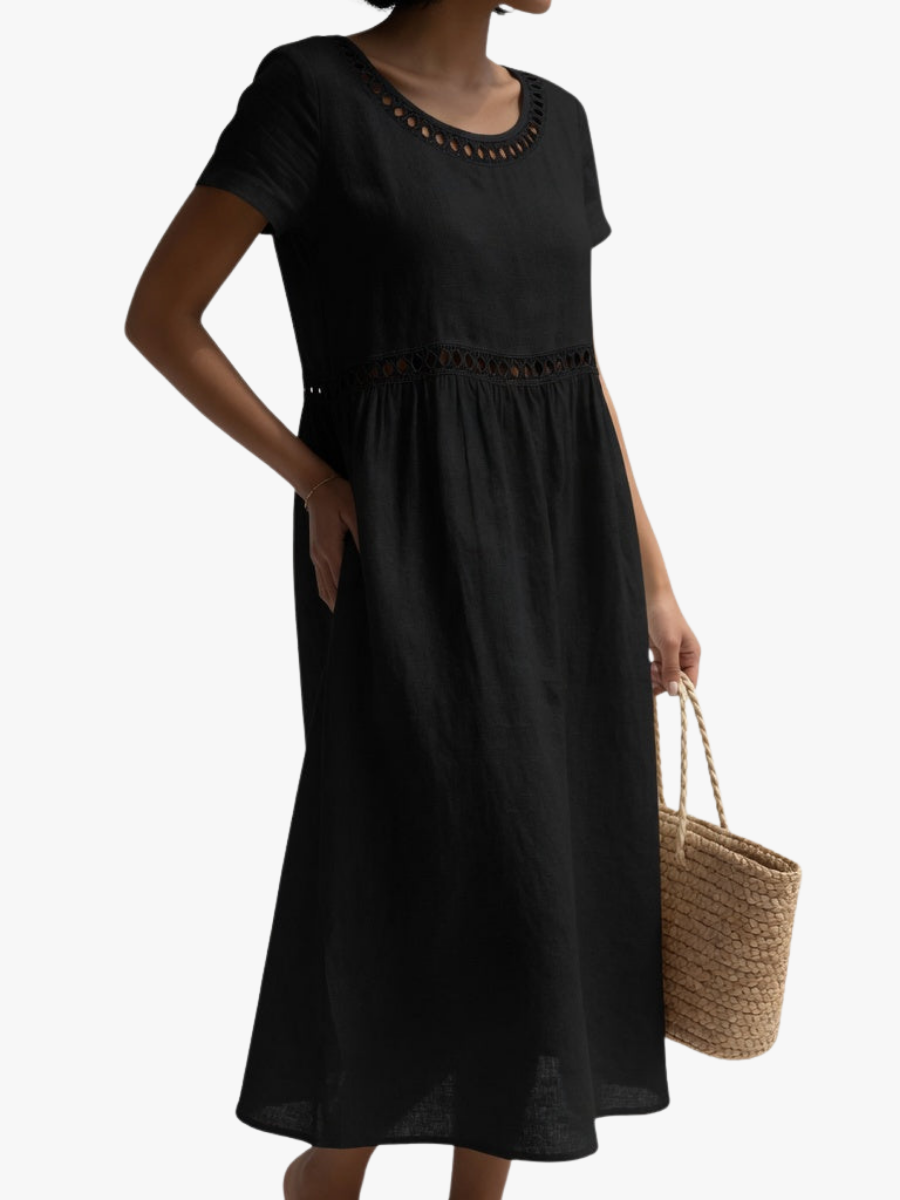 Silvia | Vestido bordado