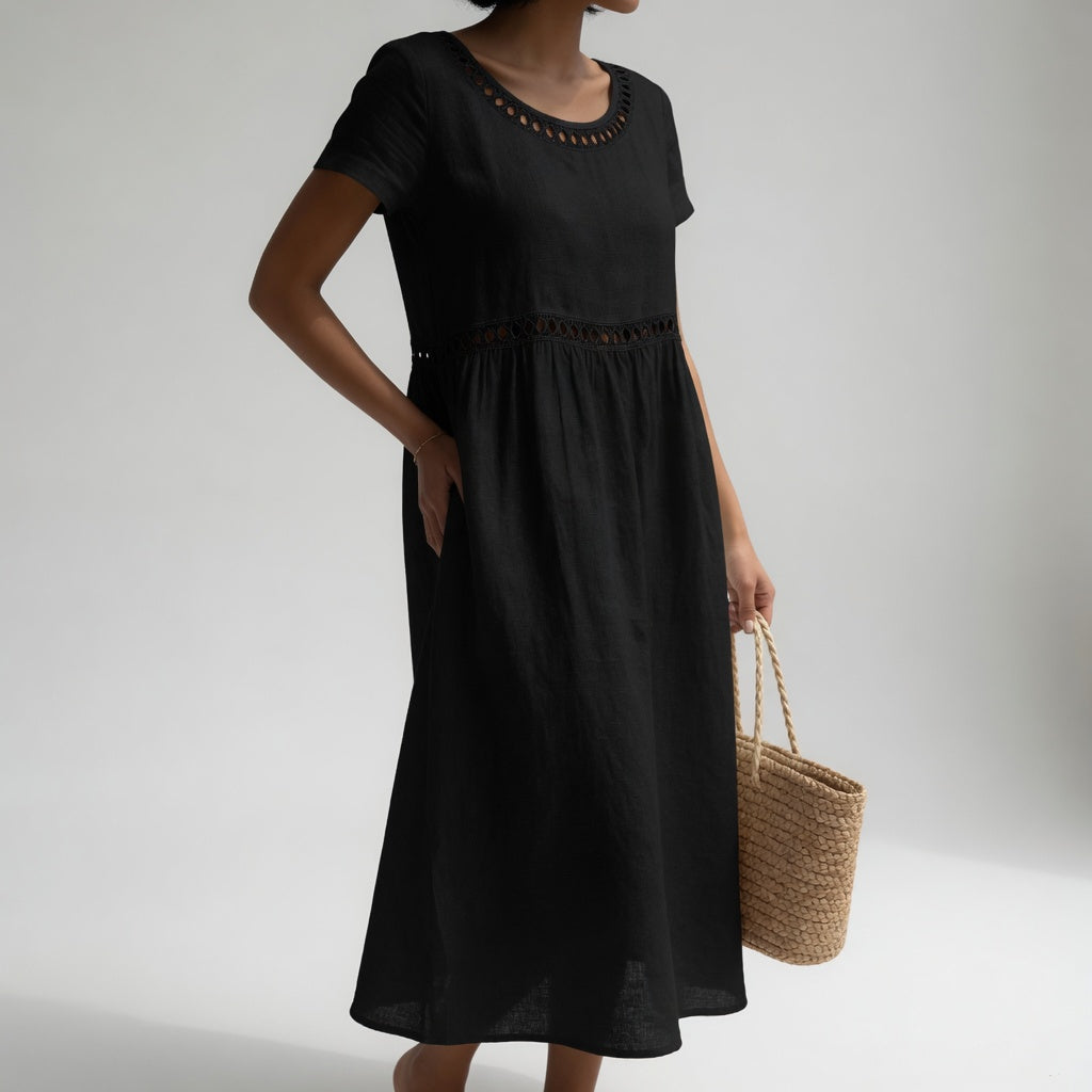 Silvia | Vestido bordado