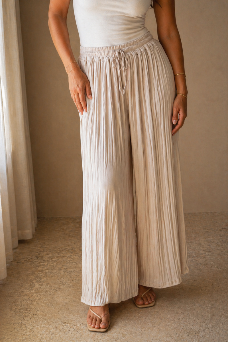 Pantalón Plissé