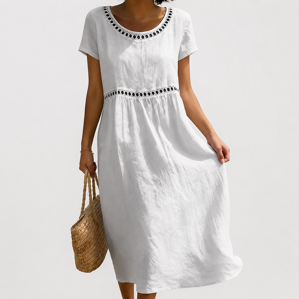 Silvia | Vestido bordado