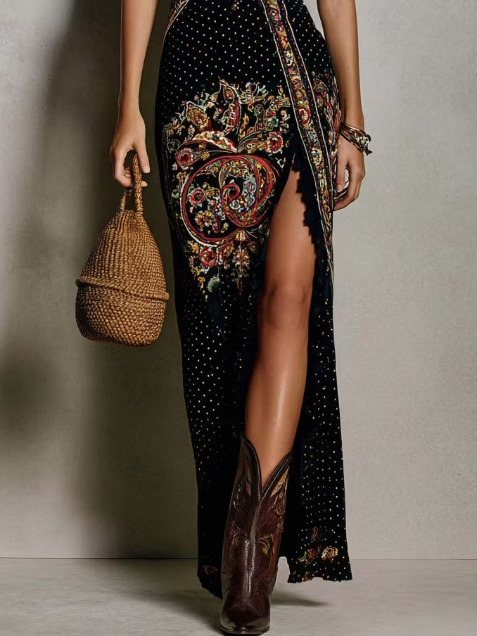 Lourdes | Vestido maxi