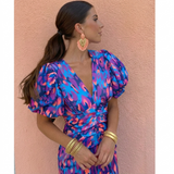 Tora™ - Vestido con mangas plisadas