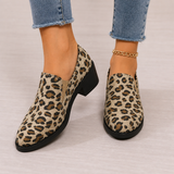 Mocasín Angélique Leopardo