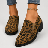 Mocasín Angélique Leopardo
