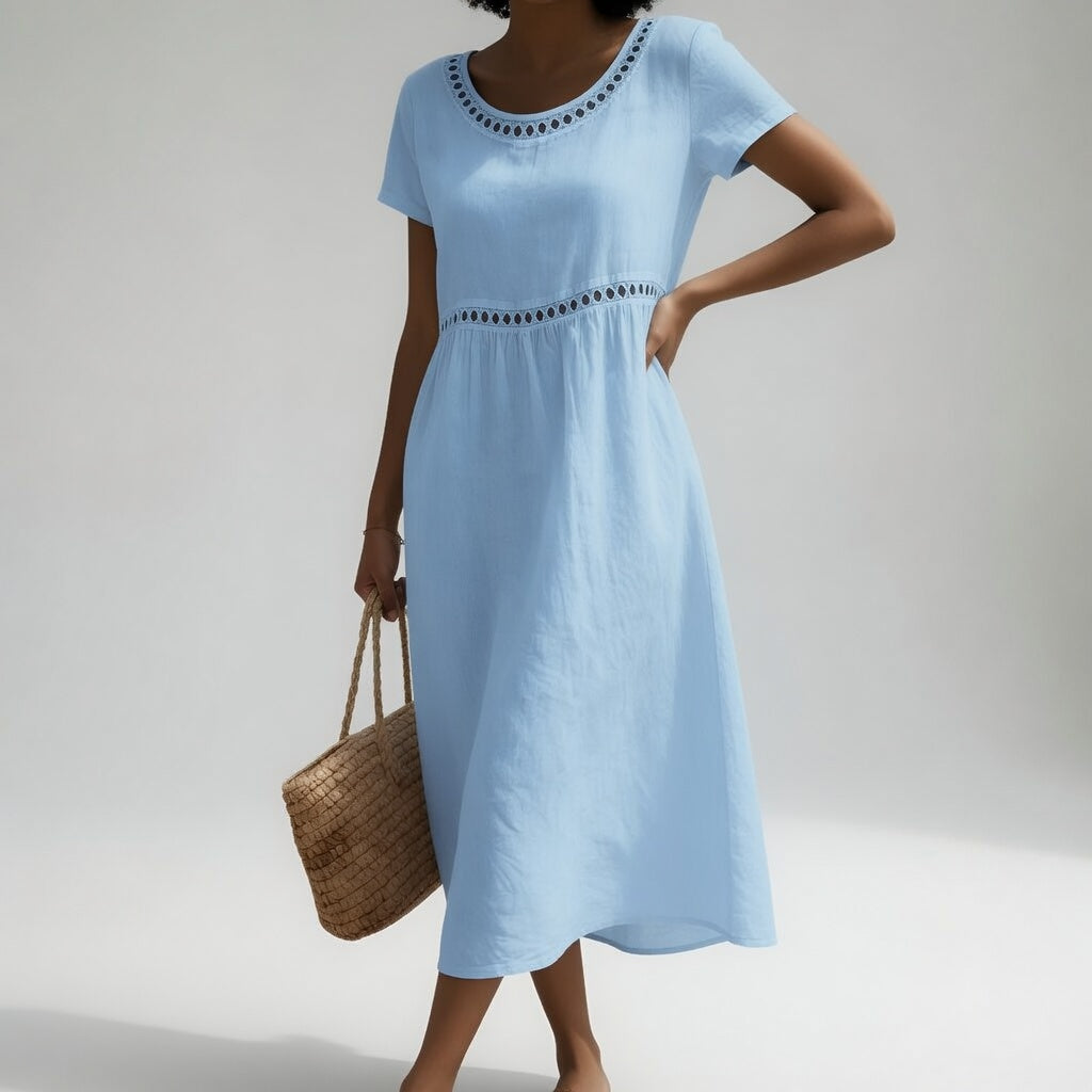 Silvia | Vestido bordado
