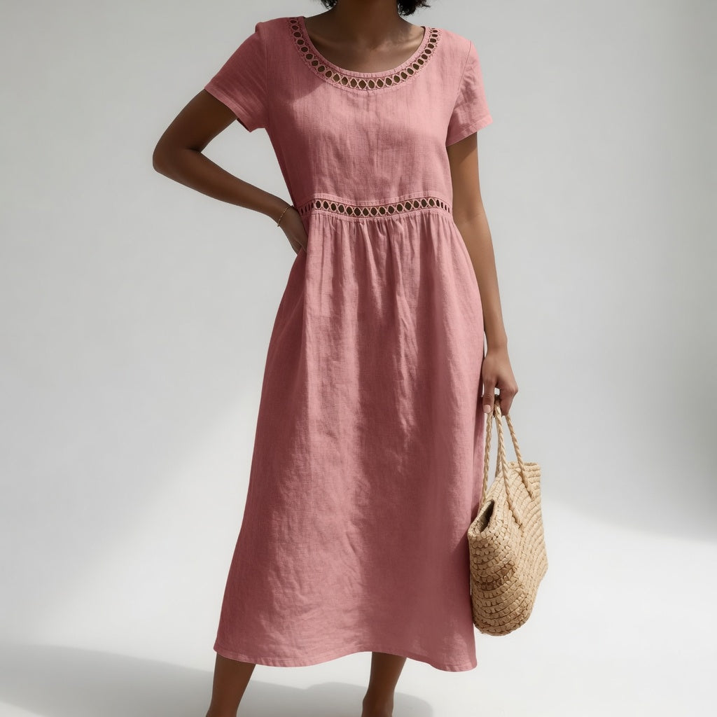 Silvia | Vestido bordado