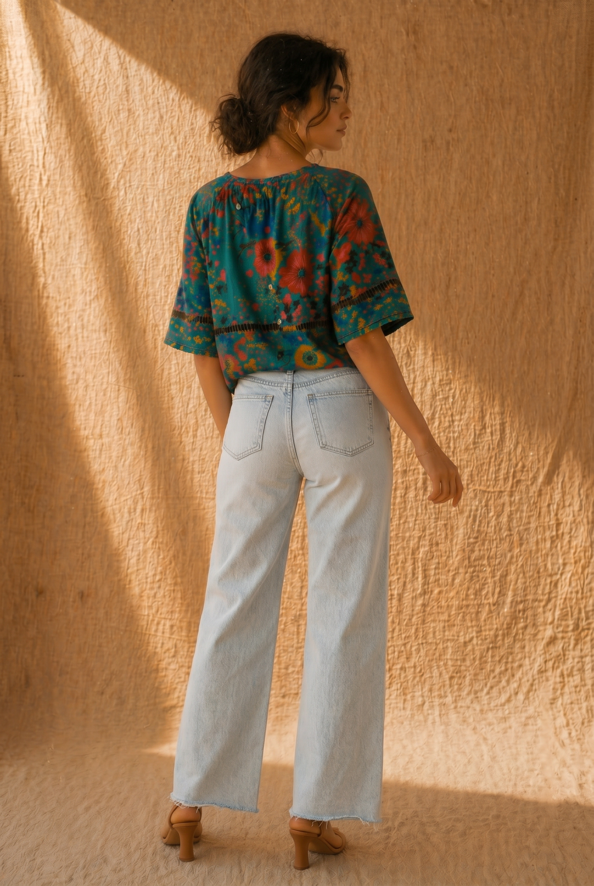 Jeans Wide Leg Palazzo