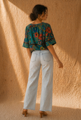 Jeans Wide Leg Palazzo