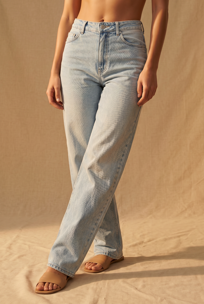 Jeans Wide Leg Palazzo