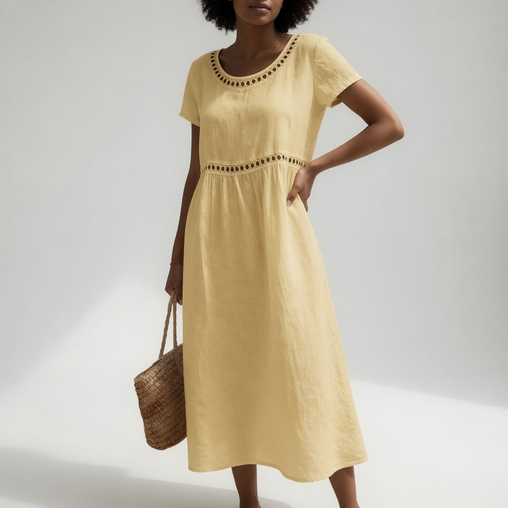 Silvia | Vestido bordado