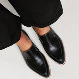 Mocasín Zofia Patchwork Negro