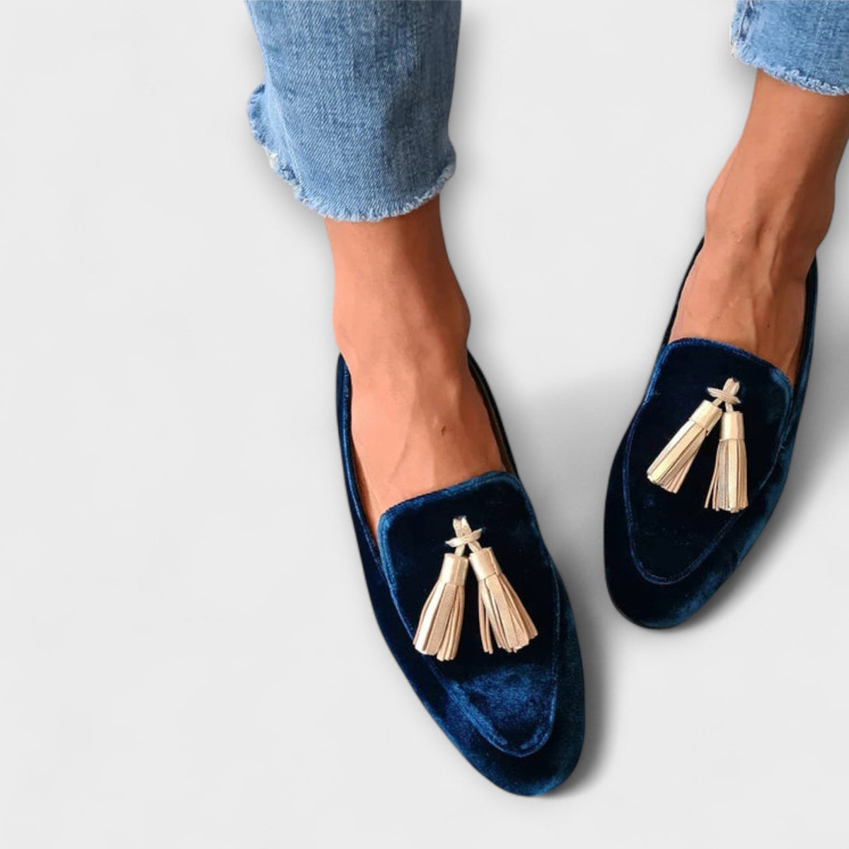 Mocasín Quinnlyn Vintage Flecos