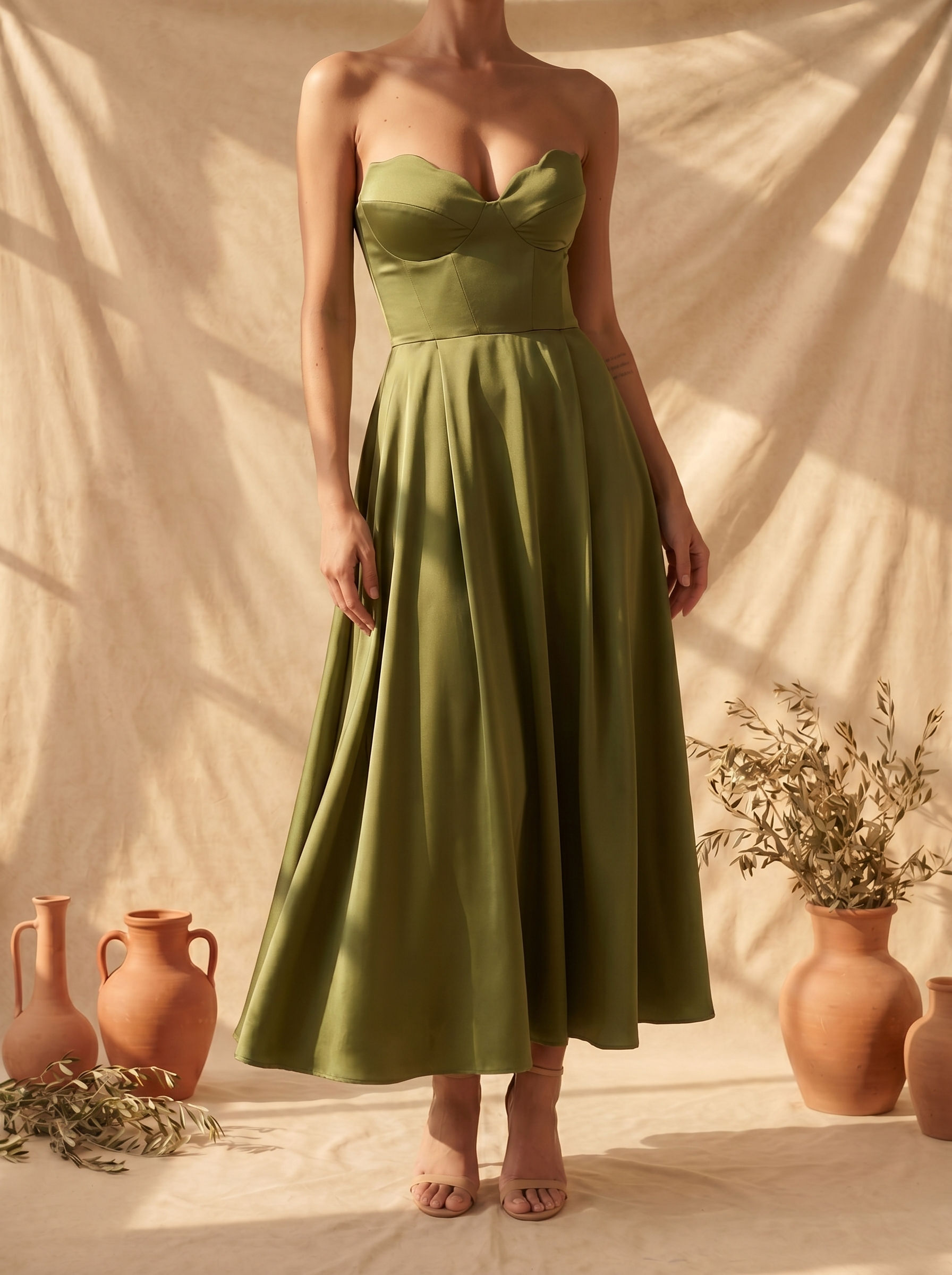 Liora vestido midi