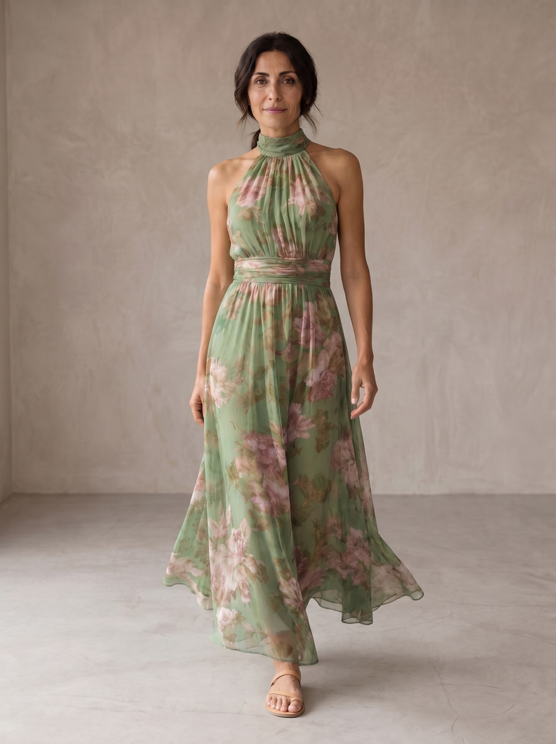 Livia | Vestido Floral Elegante
