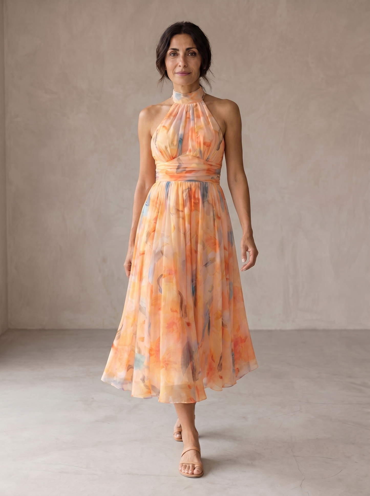 Aurora vestido halter