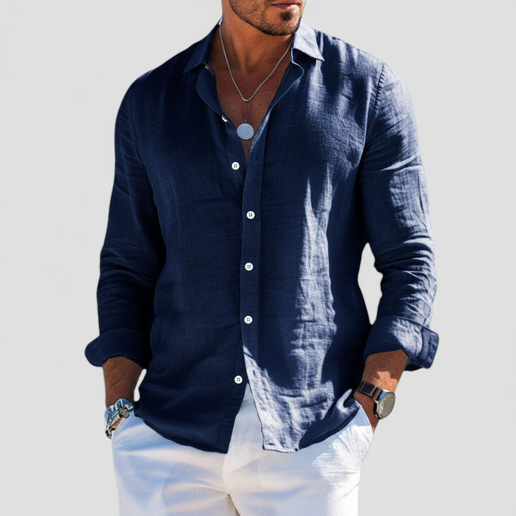 CRISTÓBAL | CAMISA VERANIEGA DE CORTE HOLGADO