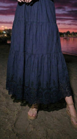 Vestido Adriático — Azul Marino